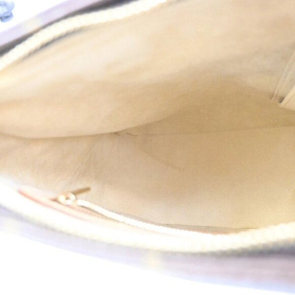 LOUIS VUITTON Logo Looping GM Shoulder Bag Monogram Leather Brown M51145 26RL728 - Picture 12 of 15